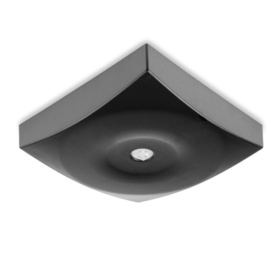 LED Sicherheitsleuchte SUNON (Quadratisch) | Zentralbatterie (230V) | IP54 Deckenaufbau | Versch. Farben